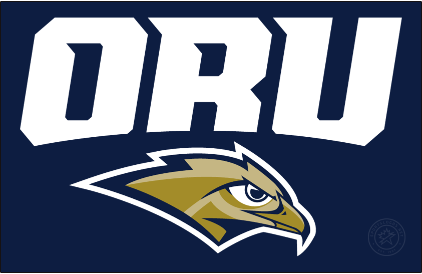 Oral Roberts Golden Eagles 2017-Pres Primary Dark Logo diy iron on heat transfer